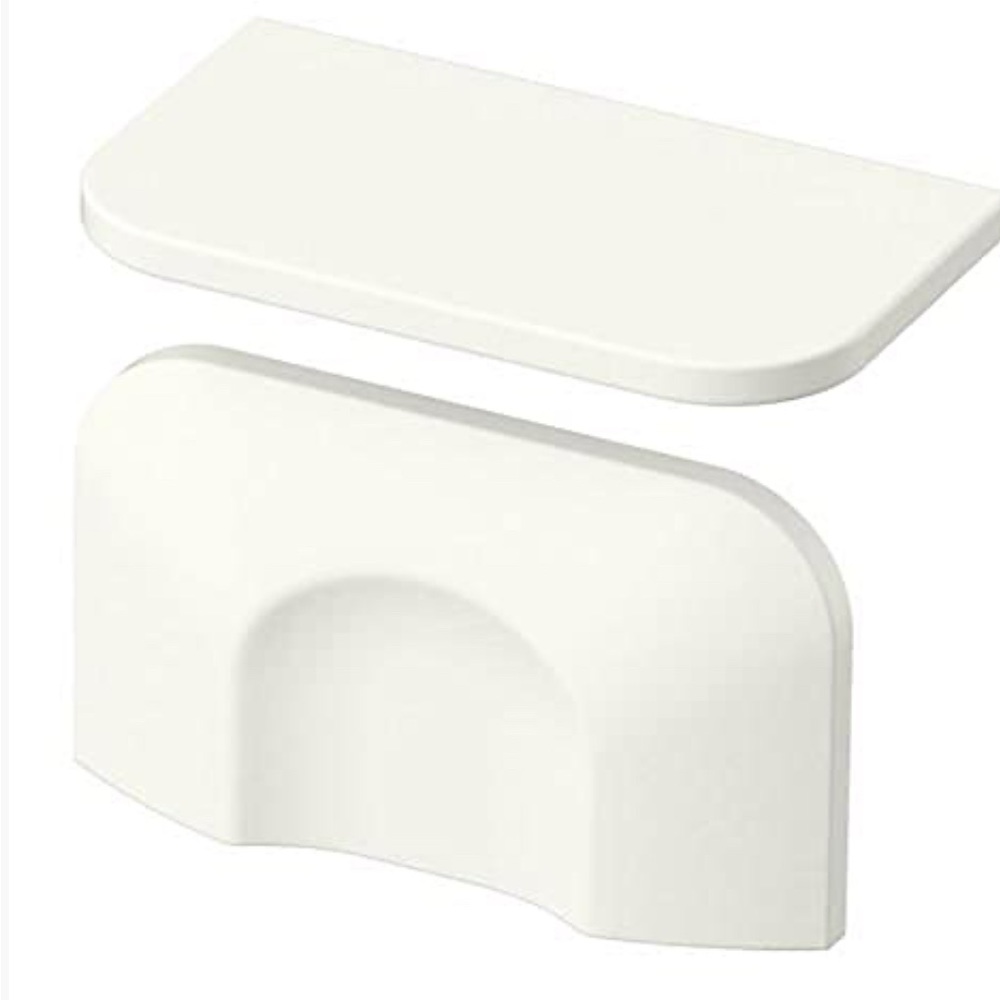 Ikea Berghalla Drawer Pull Cabinet Handle White 2 3/16" New